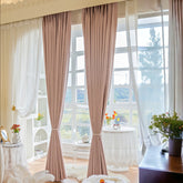 Cortinas Personalizadas Térmicas Blackout Texturizadas Skyla Rosa